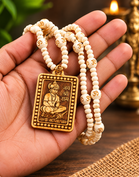 Original Tulasi Mala with Hanuman Pendant
